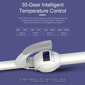 PRITECH Boucleur de cheveux à chauffage rapide et tendance <span class=keywords><strong>avec</strong></span> <span class=keywords><strong>boucle</strong></span> de suspension - Product Image 5