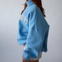 Sweat à capuche personnalisé pour femme, en coton, brodé, effet vieilli, avec logo imprimé, fermeture éclair, délavé à l'acide, orné de strass, vente en gros, fabricant de sweats à capuche épais