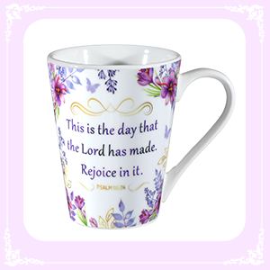 Set Regalo Cristiano di Tazze da Caffè per Donne, Set di 4 Tazze con Versetti Biblici Floreali e Quaderno Ispirazionale per Natale - Product Image 2