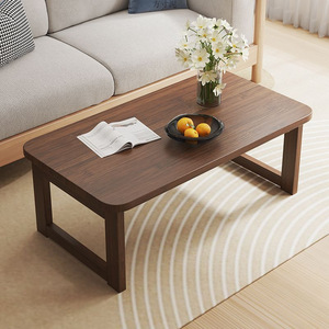 Bàn điều khiển gấp cho phòng khách gia đình đơn giản gia đình nhỏ cửa sổ nổi phòng ngủ Máy Tính Học Tập bàn trà thấp - Product Image 1