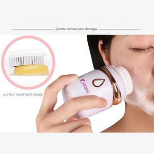 Cepillo de Limpieza Facial Ultrasónico MEISIYU, Cepillo Facial Eléctrico Giratorio con 3 Cepillos Suaves de Repuesto - Product Image 2