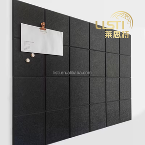 <span class=keywords><strong>Prix</strong></span> <span class=keywords><strong>de</strong></span> gros décoration murale tableaux d'affichage carré feutre tableau d'affichage en feutre pour bureau maison carreaux <span class=keywords><strong>de</strong></span> mur en feutre - Product Image 3