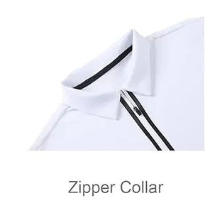 Chemise d'été pour homme, coupe classique, col Henley, boutonnée, couleur unie, grande taille, décontractée, sportive, tricotée, respirante - Product Image 3