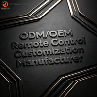 Control Remoto Inalámbrico por Voz RF433MHz con Velocidad Ajustable para Ventilador de Techo, de Pie o de Piso, OEM ODM, Carcasa Personalizada, Suministro de Fábrica
