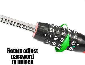 Serrature del volante di durezza di vendita calda per la serratura del volante del veicolo morsetto <span class=keywords><strong>antifurto</strong></span> universale <span class=keywords><strong>sicurezza</strong></span> del veicolo per impieghi gravosi - Product Image 4