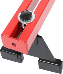 1.8m/71 Inch <strong>Engine</strong> <strong>Support</strong> <strong>Bar</strong> with 1100 Lbs Capacity Transverse <strong>Bar</strong> Hoist 2 Point Lift Holder Dual Hooks Bearing Separator - Product Image 5