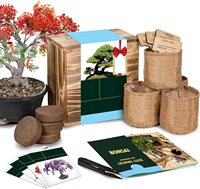 Kit de culture de plantes personnalisé avec outils différents emballages de fleurs de bonsaï créatif à faible coût excellente idée cadeau