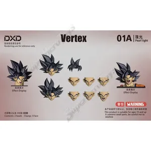 Pre-venta SM Studio DXD Studio MASTER 01A/B Dragon Ultra Instinct Son Goku Plateado Metálico SHF Figura de Acción Coleccionable Regalo - Product Image 4