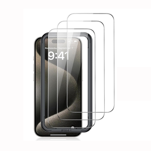 ฟิล์มกระจกนิรภัยแบบด้านป้องกันแสงสะท้อน สำหรับโทรศัพท์มือถือ iPhone 11 12 13 14 15 16 17 18 Pro Max - Product Image 1