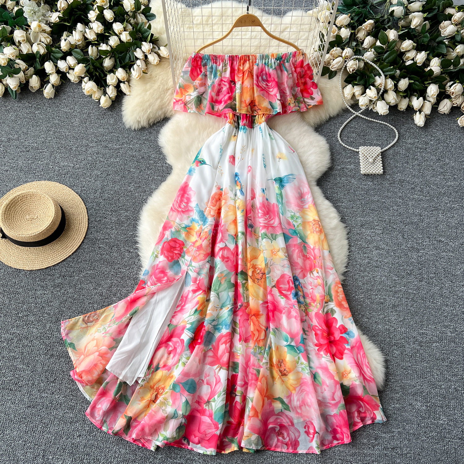 In Stock Chiffon One Shoulder Dress Patterns Available In Plus Sizes |  Alibaba.com