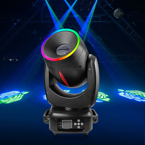 Lumière principale mobile d'étape de 200W LED avec <span class=keywords><strong>le</strong></span> faisceau de halo et <span class=keywords><strong>le</strong></span> cercle avant de LED pour des représentations et des événements - Product Image 4