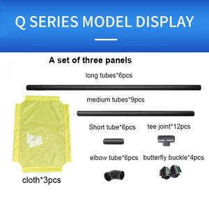 Barrière <span class=keywords><strong>de</strong></span> <span class=keywords><strong>sécurité</strong></span> pliable en plastique SCQP pour clôture, circulation routière, parking et maintenance d'ascenseurs - Product Image 4
