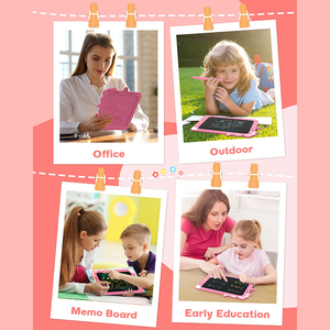Tavoletta da Disegno LCD Riutilizzabile per Bambini, Set per Dipingere, Giocattoli Educativi, <span class=keywords><strong>Hobby</strong></span>, Regali di Compleanno - Product Image 6