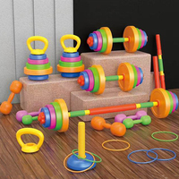 Nouvel ensemble d'haltères miniatures 2026 pour enfants – Équipement d'entraînement réglable pour le jeu d'imitation, l'exercice et la gym pour tout-petits débutants
