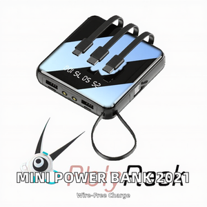 Nuovo Arrivo 2026 Mini Power Bank 20000mAh <span class=keywords><strong>con</strong></span> Cavo di Ricarica Type-C, Interfacce Micro USB e USB, Potenza di Uscita 15W, <span class=keywords><strong>Batteria</strong></span> Li-Polymer - Product Image 2