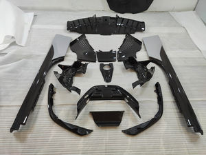 Parachoques trasero de labio delantero de fibra de carbono estilo OEM, faldón lateral de ala trasera, conjunto completo, kit de decoración Exterior para <span class=keywords><strong>Ferrari</strong></span> SF <span class=keywords><strong>90</strong></span> - Product Image 4