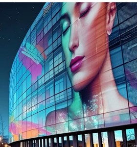 Pantalla LED para escaparates con diseño transparente para mejorar la estética de los comercios - Product Image 6