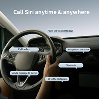 Nouveau Module AUTOABC sans Fil CarPlay Android Auto, Autoradio avec Commande Vocale (Siri/Google) pour Peugeot Citroën 208/308/508/3008