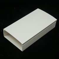 Tahan air tahan aus tahan api kantor dan rumah tangga PVC jalur ekstruder garis aluminium alur kabel PVC Trunking