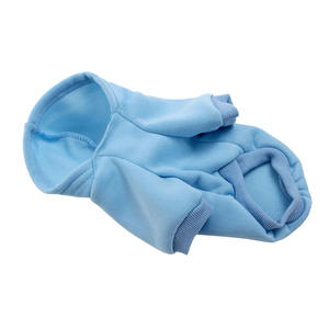 عرض ساخن للبيع بالجملة ملابس للحيوانات الأليفة الكلاب بسيطة وألوان سادة سترة الكلب سترة فارغة الكلب هوديي - Product Image 5