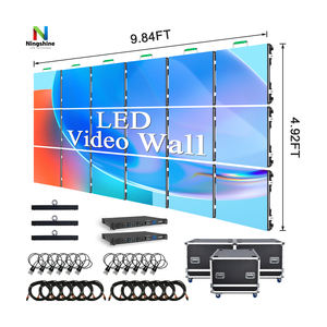 Écran LED SMD d'affichage extérieur sans soudure 500 x 500 mm, location, P3.91, écran de scène, événement HD, concert, mur vidéo LED - Product Image 1