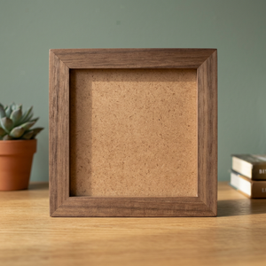 walnut <b>Wood</b> Photo <b>Frame</b> Slim Border Rectangle <b>Picture</b> <b>Frame</b> Dark Gray Wall and Desk Decoration - Product Image 4
