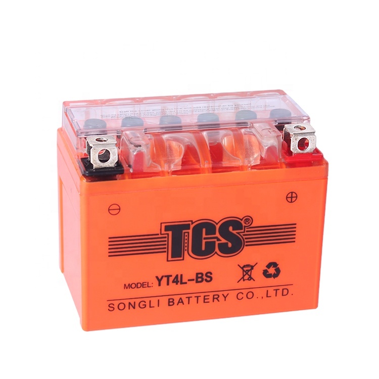 Фантастическая гелевая батарея yt4l для инвертора 12 В 4 Ач, трубчатые гелевые батареи, запчасти для мотоциклов
