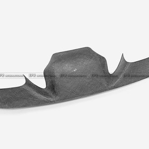 Couverture de séparateur avant en carbone sec de style OEM premium pour Ferrari F8 Tributo Spider 2019+ – Amélioration de l'habillage aérodynamique du pare-chocs avant - Product Image 3