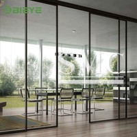 Porte coulissante en aluminium insonorisée bloquant le bruit extérieur, créant des environnements de vie calmes et confortables pour les familles