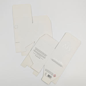 Wholesale Custom Printed Logo Embossed UV Coated White Cardboard Rigid <b>Square</b> Folding <b>Box</b> Luxury Packaging Recycled Reusable - Product Image 6