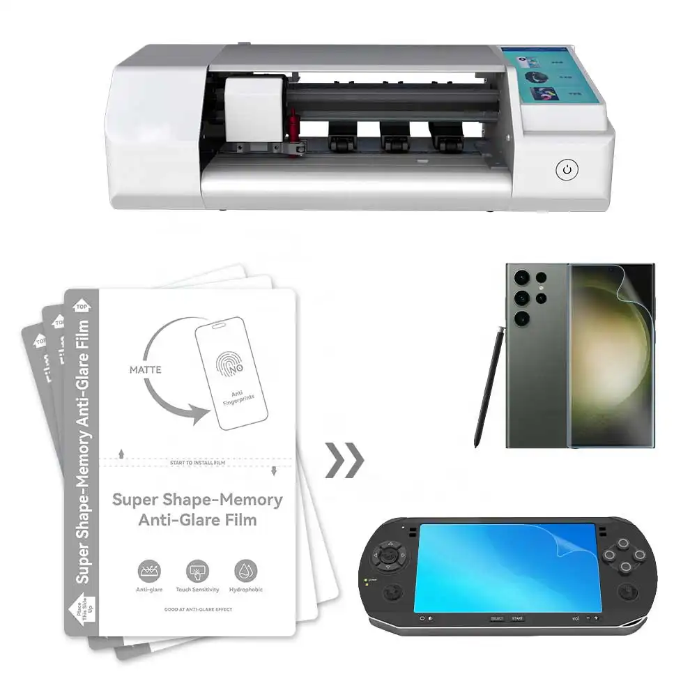 Bestseller Anti-Blend-Hydro gel folie 120x180mm Platten materialien TPU Soft Screen Protector für Schneide maschinen