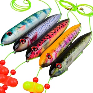 Nouveau lot <span class=keywords><strong>de</strong></span> 5 pièces par sac 8/0 #   10/0 #   <span class=keywords><strong>Leurre</strong></span> flottant pour poisson-chat, type crayon, avec perles flottantes, hameçon monté sur <span class=keywords><strong>leurre</strong></span>, pour eau douce et eau salée - Product Image 6