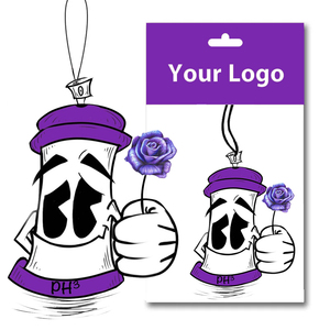 Deodorante per <span class=keywords><strong>Auto</strong></span> in Carta Personalizzato con <span class=keywords><strong>Design</strong></span> Promozionale da Appendere - Product Image 4