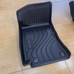 Tapetes de Piso 3D 5D TPE para <span class=keywords><strong>Mercedes</strong></span> Benz <span class=keywords><strong>Clase</strong></span> <span class=keywords><strong>C</strong></span> W205 con Volante a la Derecha C180 C200 C220d C250 C300 C63, Revestimientos Impermeables para Todo Clima - Product Image 4