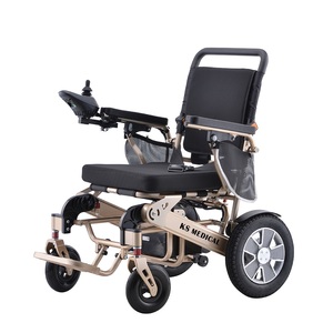 Silla de Ruedas Eléctrica Plegable Ligera de Aluminio KSM-606, Silla de Ruedas Motorizada - Product Image 1