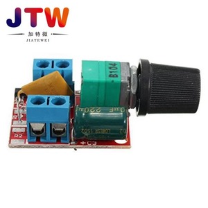 Controlador de Velocidad PWM para Motor DC Mini JTW, 5V 6V 12V 24V 35V 5A, con Potenciómetro para Motor y Atenuación de LED - Product Image 2