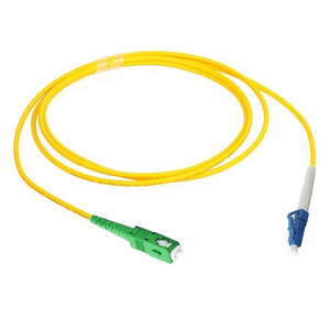 Cable de Fibra Óptica SC-LC G652D de Baja Pérdida 2.0mm <span class=keywords><strong>3</strong></span>.0mm FTTH FTTX Monomodo APC UPC PVC LSZH con Cubierta Exterior OEM ODM - Product Image 1