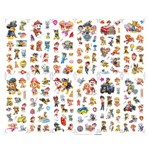 Autocollant Stéréo Entièrement Fait Main Transfrontalier Avengers Pikachu Frozen Princess <span class=keywords><strong>Spiderman</strong></span> Little Princess Bubble - Product Image 1