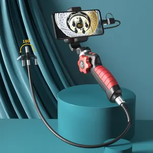 Портативная эндоскопическая камера для эндоскопа, 8,5 мм, для Android, 360 градусов, рулевой эндоскоп