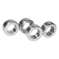 Anneau de collier de verrouillage d'arbre en aluminium/acier inoxydable de 20mm avec vis de réglage