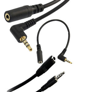 Cable divisor de micrófono de Audio macho a hembra de 3,5mm, Cable <span class=keywords><strong>AV</strong></span>, Cable de extensión de auriculares de Audio estéreo <span class=keywords><strong>Jack</strong></span> de 3,5mm - Product Image 2
