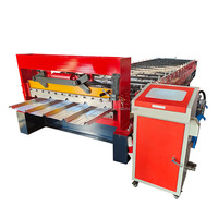 Nouvelle machine de formage de panneaux de toiture en acier pour la production de tôles de toiture, facile à utiliser