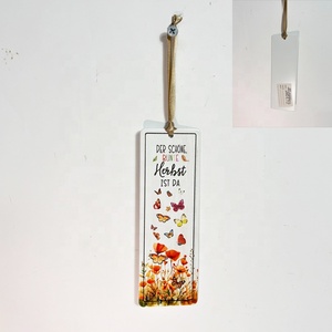 "Trong tình yêu với đọc sách" Đức ngôn ngữ thiết kế 5x15cm tùy chỉnh thủ công sắt văn học Quà Tặng <span class=keywords><strong>bookmark</strong></span> cho những người yêu thích cuốn sách - Product Image 5