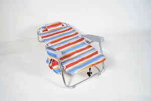 QM Adjustable 600D Oxford Outdoor Folding Metal Aluminum <b>Beach</b> <b>Chair</b> Modern Design Comfortable for Camping and <b>Beach</b> Use - Product Image 4