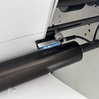 Máquina de troquelado y corte longitudinal rotativa de eje de aire de rebobinado de torreta de cartón de papel de aluminio