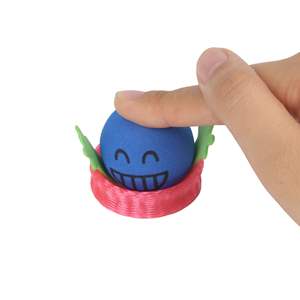 Grand dessin animé mignon Expression <span class=keywords><strong>EVA</strong></span> poupée elfe rebondissante petit homme créatif pour les enfants âgés de 5 à 7 petit cadeau transfrontalier - Product Image 3