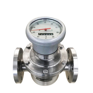 Medidor de Flujo de Engranajes Ovalados LC con Puntero Mecánico y Pantalla Digital, para Alta Temperatura y Alta Viscosidad, de Acero Inoxidable, 0.05-500, para Combustible y Jarabe - Product Image 4