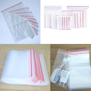 Zipper Top Hot Sale Heat Seal Ziplock Bag Fur <b>Pack</b> Grs40 Rcs Ctic Customized Vietnam Top Plastic Bag - Product Image 2