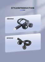 Cable de Extensión USB Tipo-B LSHITECH M20.8, Impermeable, para Montaje en Panel, Conector Hembra a Conector Macho con Tuerca Frontal Roscada