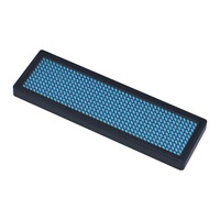 Insigne LED numérique BT rechargeable DIY Message défilant programmable Mini étiquette nominative LED Module d'insigne de 15 langues d'affichage